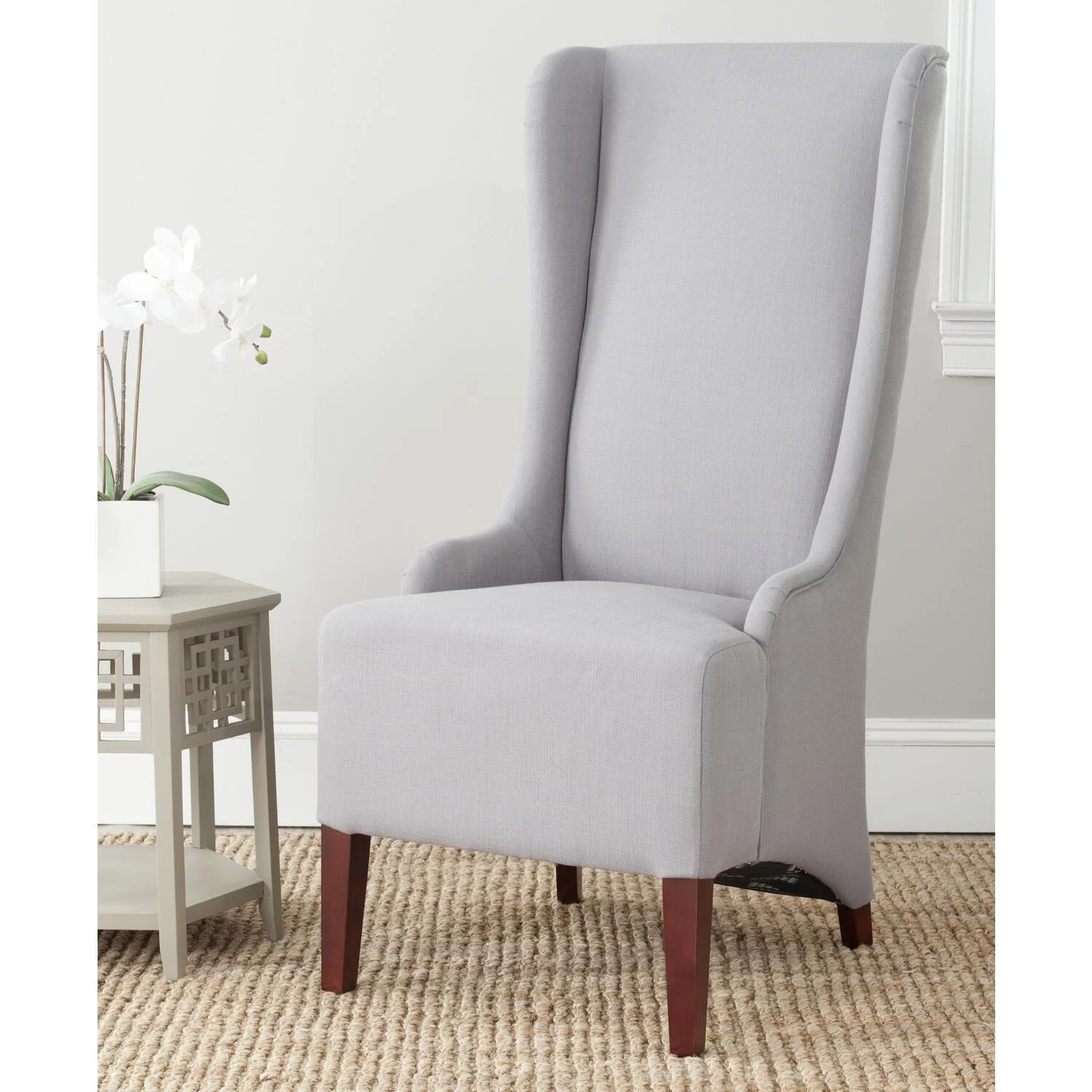 Safavieh Oliva Birch  Bacall  Dining Chair in Mink