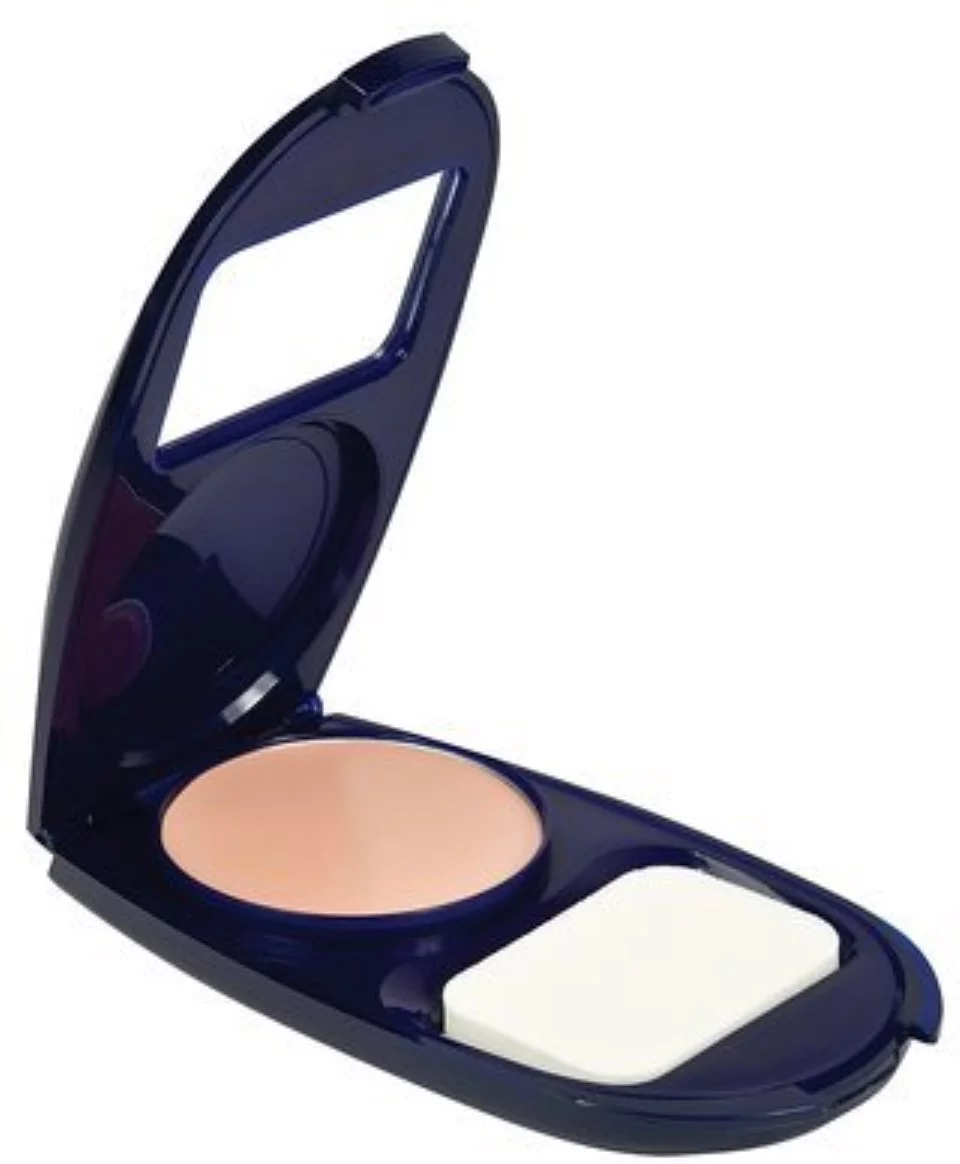 2 Pack - CoverGirl Smoothers AquaSmooth Compact Foundation, Natural Ivory [715] 0.40 oz