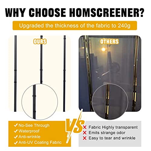 Room Divider 6FT Portable Room Dividers and Folding Privacy Screens, 88'' W Fabric Divider for Room Separation, 4 Panel Partition Room Dividers Freestanding Wall Divider Screen for Dorm Studio Office