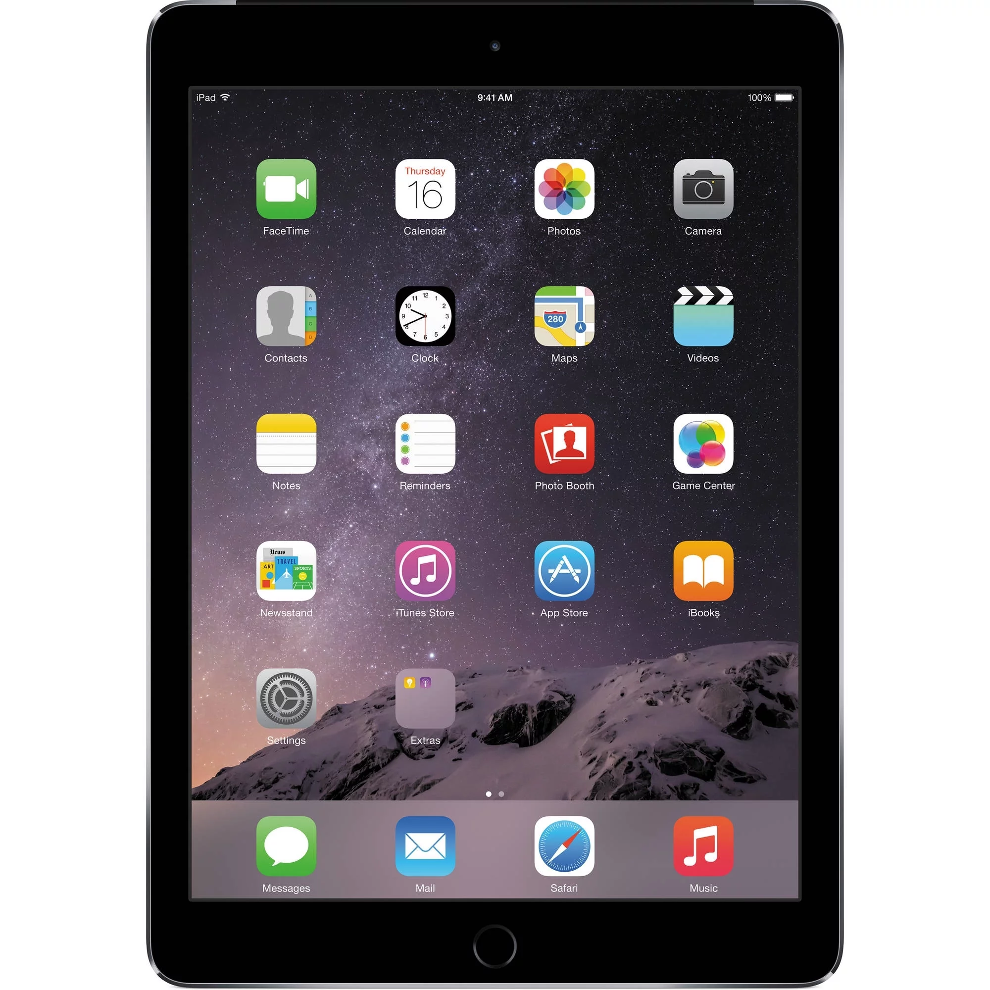Apple iPad Air 2nd Gen MNW12LL/A 9.7" Tablet 32GB WiFi + 4G LTE,&nbsp;Black/Gray&nbsp; (Used)