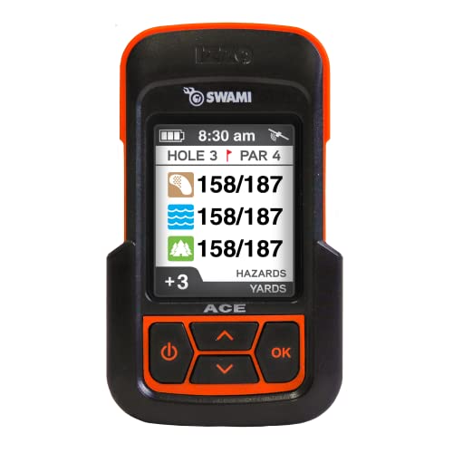 IZZO Golf Swami Ace Handheld Golf GPS Rangefinder