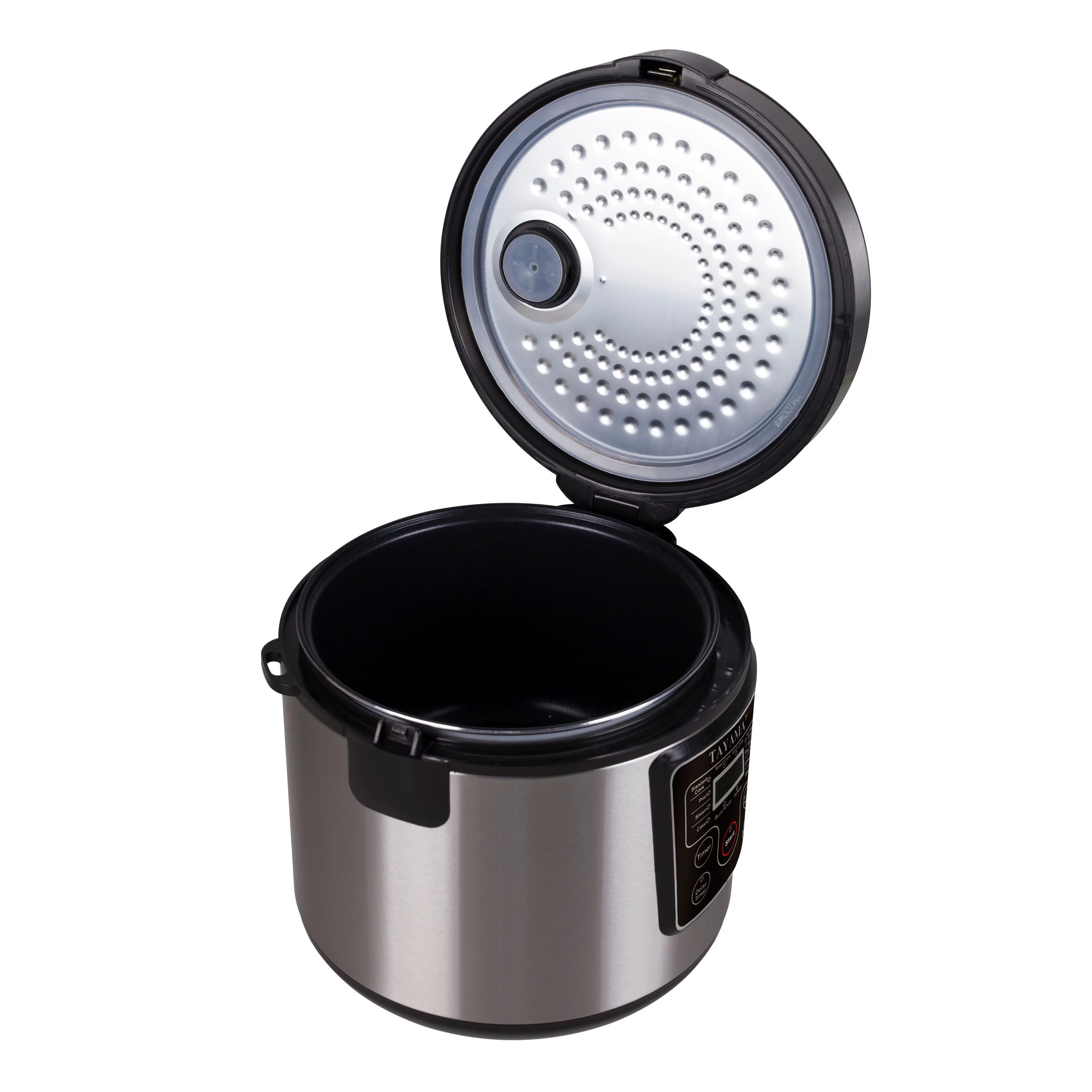 Tayama  20-Cup Stainless Steel Digital Multi-Function Rice Cooker & Food Steamer