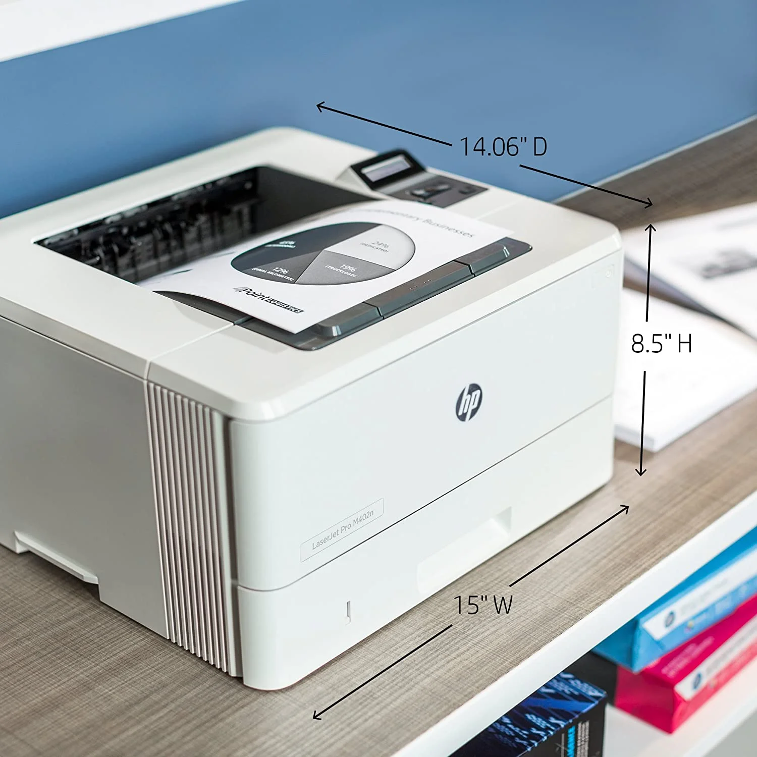 Hewlett-Packard LaserJet Pro M402n Laser Printer with Built-in Ethernet (C5F93A)