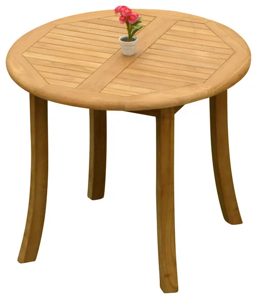 Teak Dining Set:2 Seater 3 Pc - 36