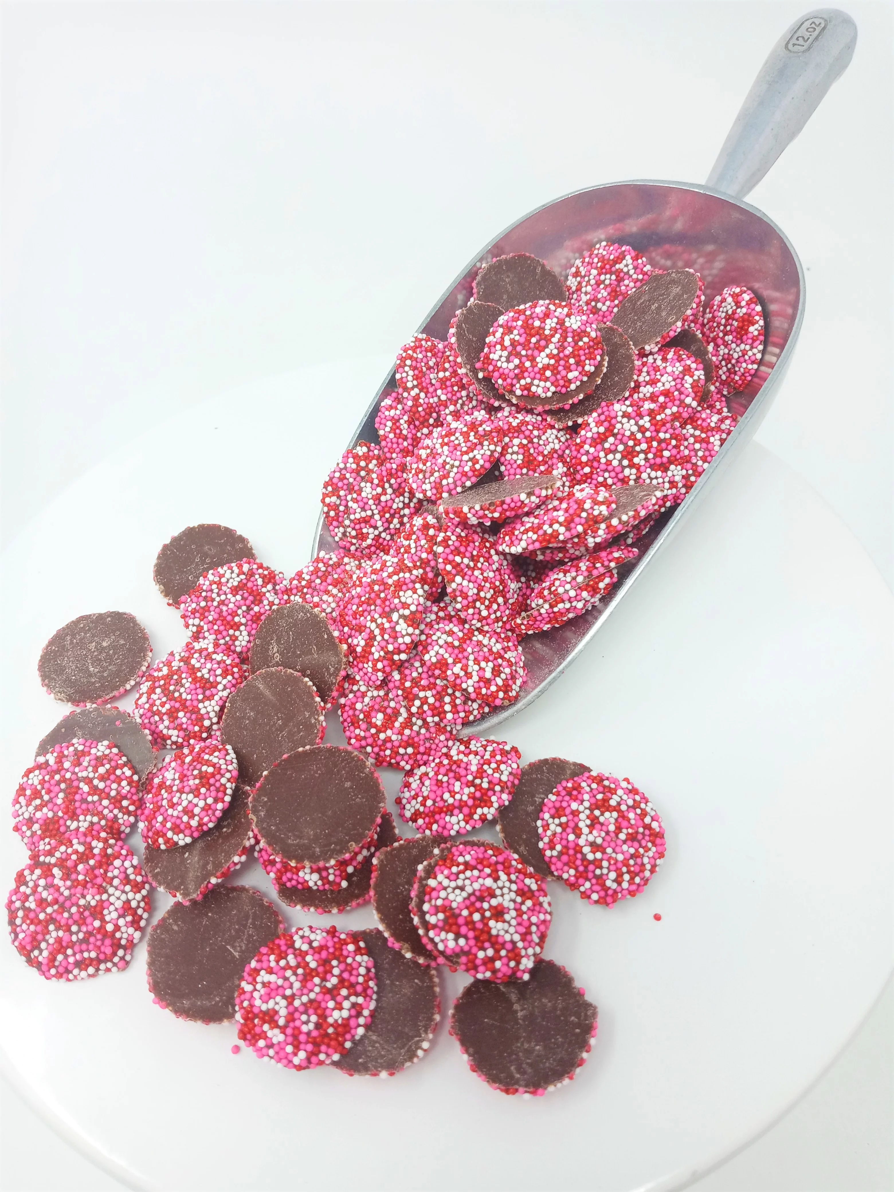 Valentine Nonpareils Dark Chocolate candy nonpareil 2 pounds