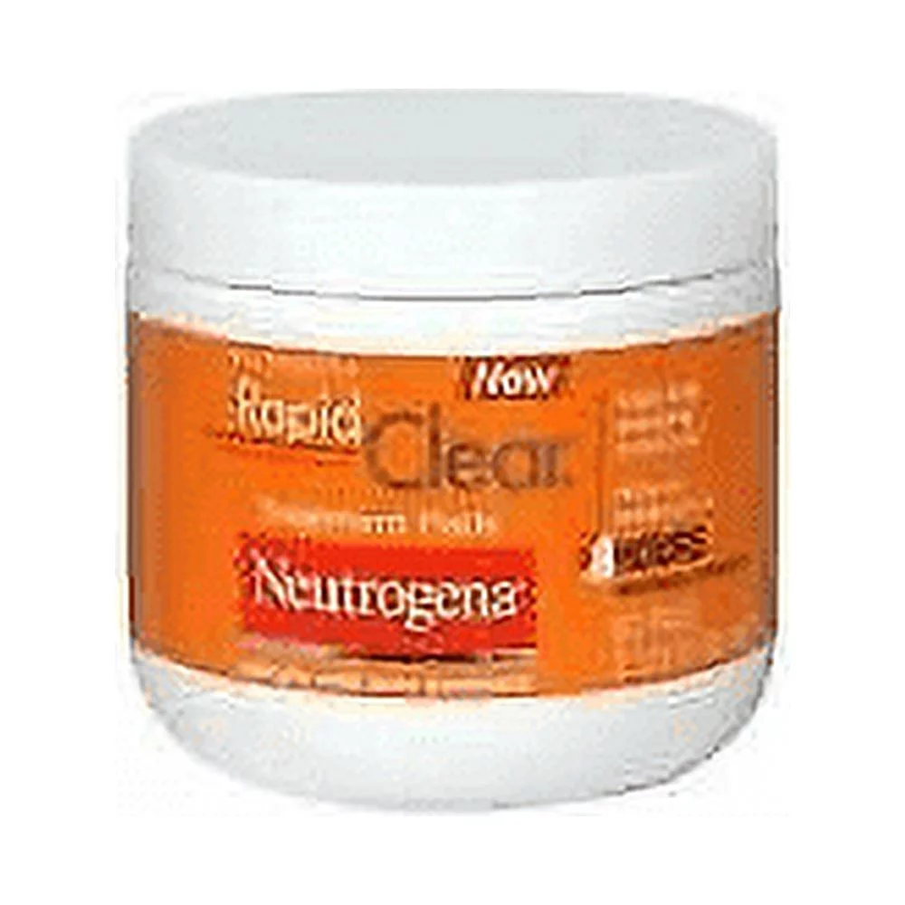 Neutrogena Rapid Clear Maximum Strength Acne Treatment Pads 60 ct, 2-Pack