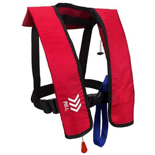 Manual Inflatable Life Jacket|Life Vest for Adults|PFD Low Profile|Supports up to 330 lbs(YSH700)
