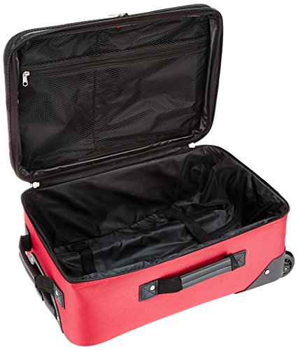 Rockland Fashion Expandable Softside Upright Luggage Set, Charcoal, 2-Piece (14/19)
