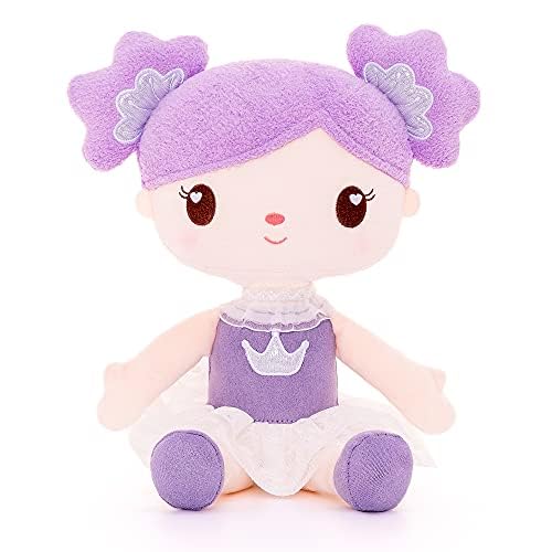 Gloveleya Baby Girl Gift First Baby Doll Plush Doll Print Sunflowers