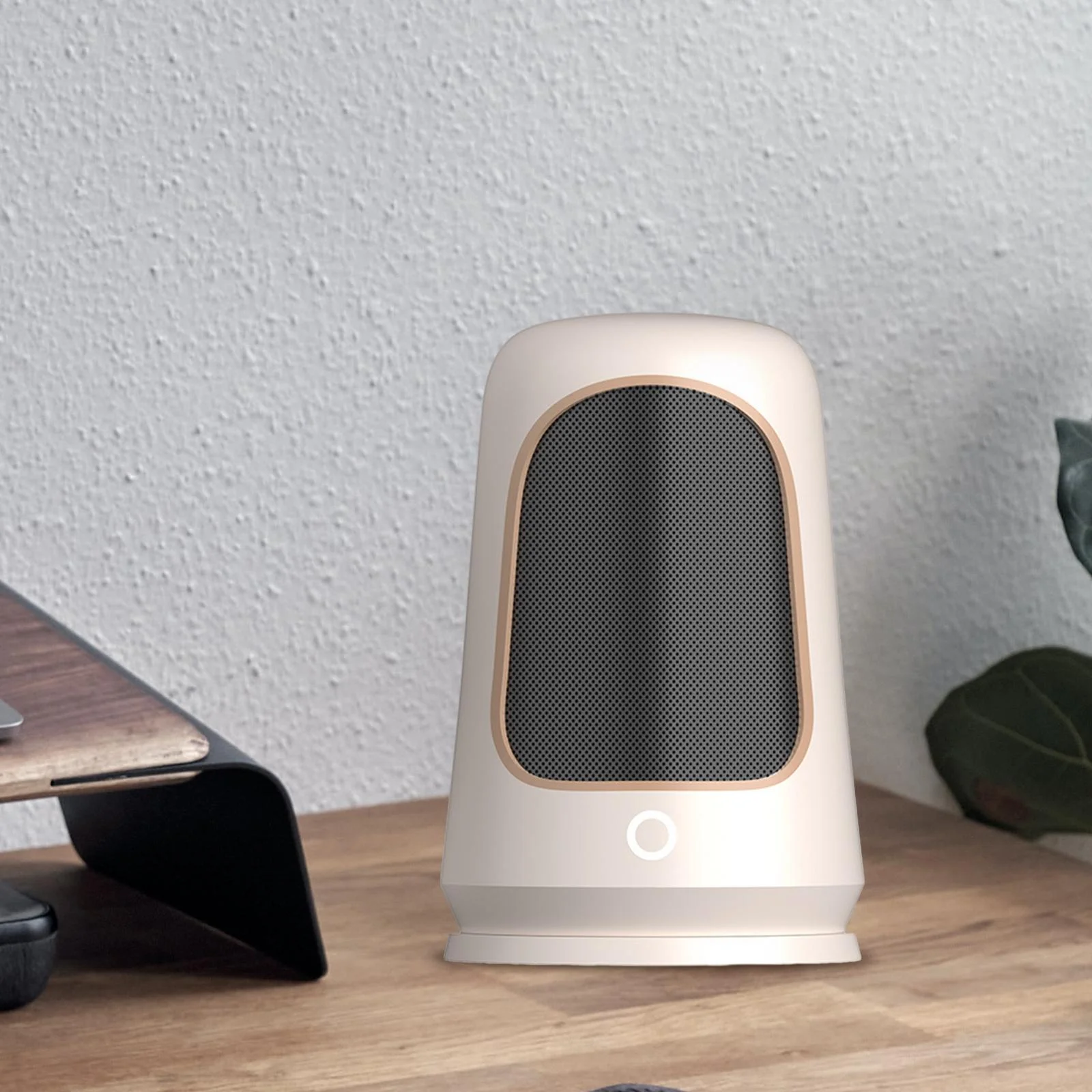 Portable Space Heater Warmer Compact Fast Heating Silent Desktop Heater Heating Equipment for Winter Working Table Indoor Use Pink