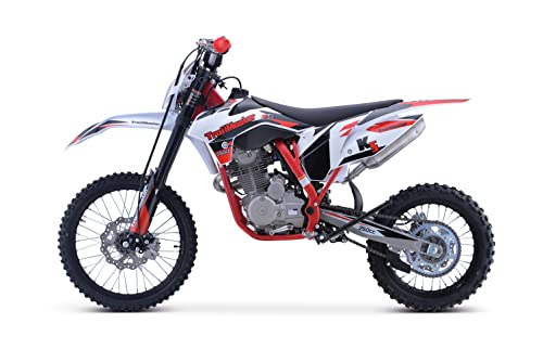 TM31 PRO 250, W/Head Light. 5 Speed Manual, 34 inch seat Height, Electric Start, Inverted Forks, Adjustable Shocks