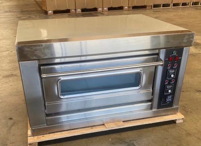 Gas propane lp Single Deck Pizza Bakery Oven WFC-101Q