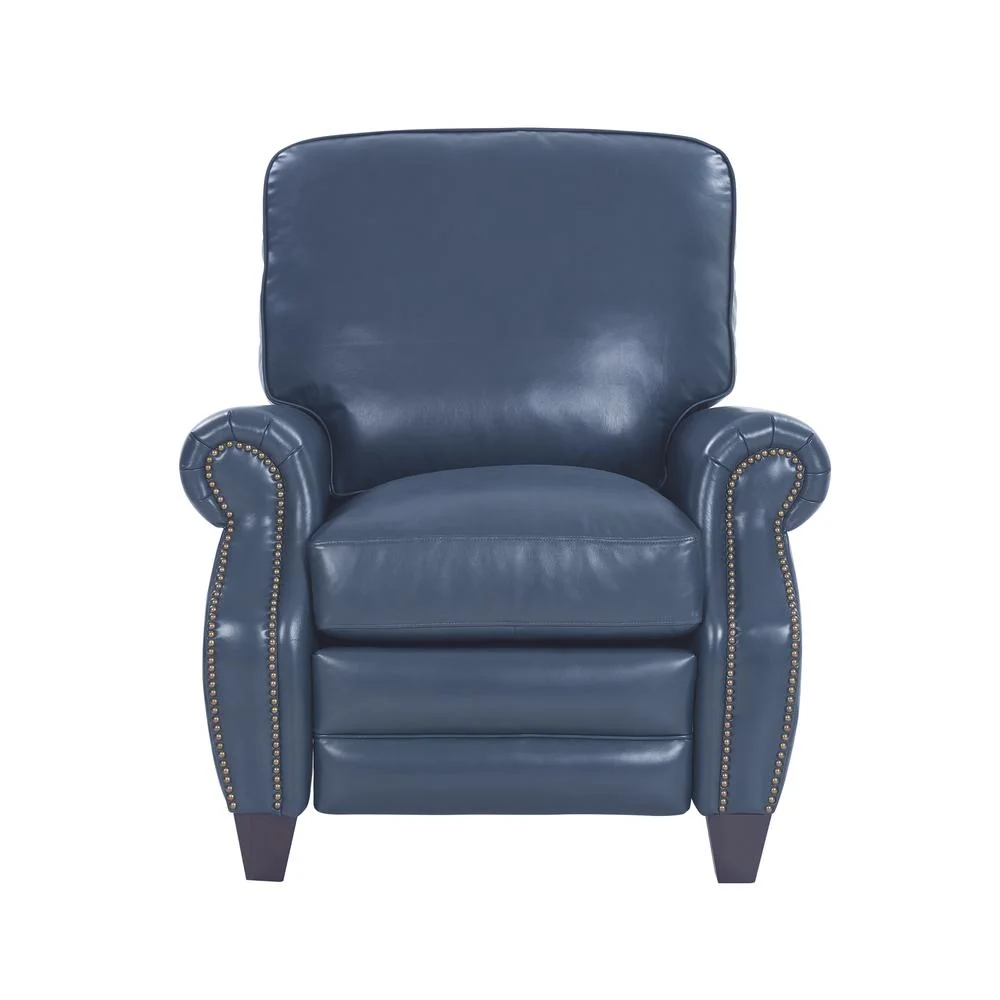 Barcalounger Briarwood Recliner, Marisol Blue / All Leather