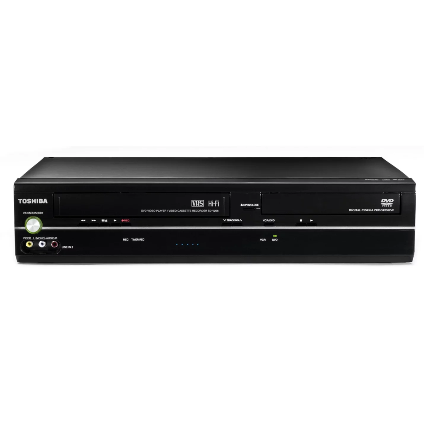TOSHIBA SD-V296 DVD/VCR Combination Player RB