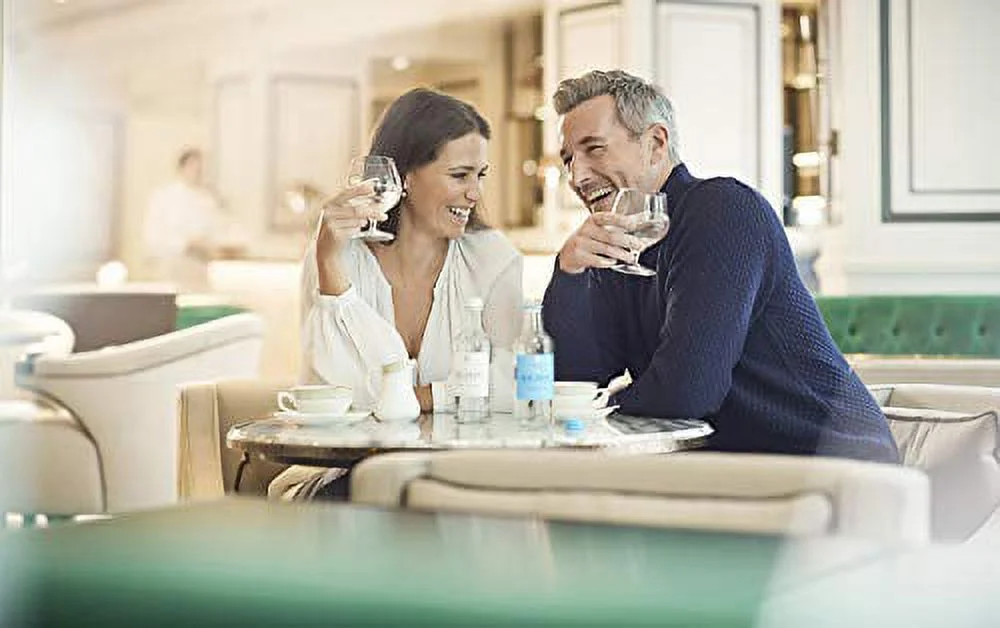 Hildon - Gently Sparkling Natural Mineral Water, 11.1 fl oz (24 Glass Bottles)