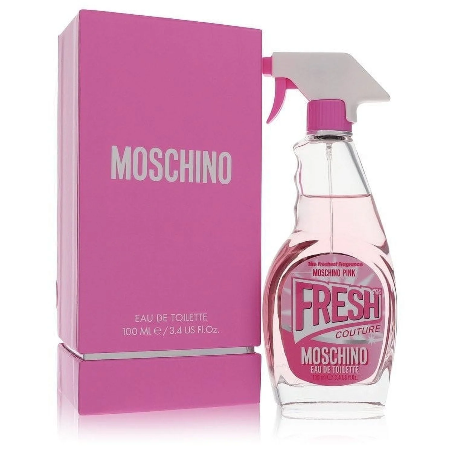 Moschino Fresh Pink Couture by Moschino Eau De Toilette Spray 3.4 oz for Women Pack of 2