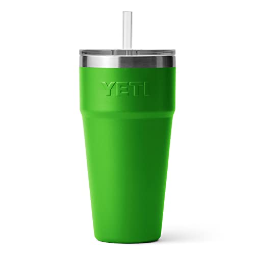 YETI Rambler 26 oz Straw Cup, Vacuum Insulated, Stainless Steel with Straw Lid