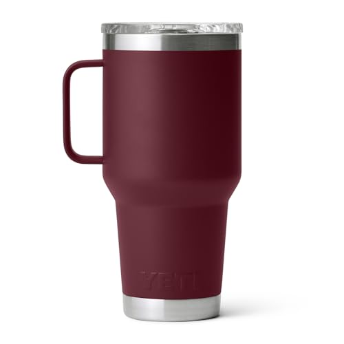 YETI Rambler 30 oz Travel Mug, Stainless Steel, Vacuum Insulated with Stronghold Lid