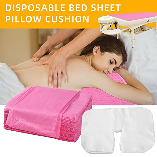 100 PCS Disposable Massage Table Sheets Non Woven Fabric SPA Bed Cover Breathable Polypropylene 31