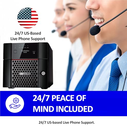 BUFFALO TeraStation 3230DN 2-Bay 4TB (2x2TB) Desktop Small-Med Business NAS w/Hard Drives Included