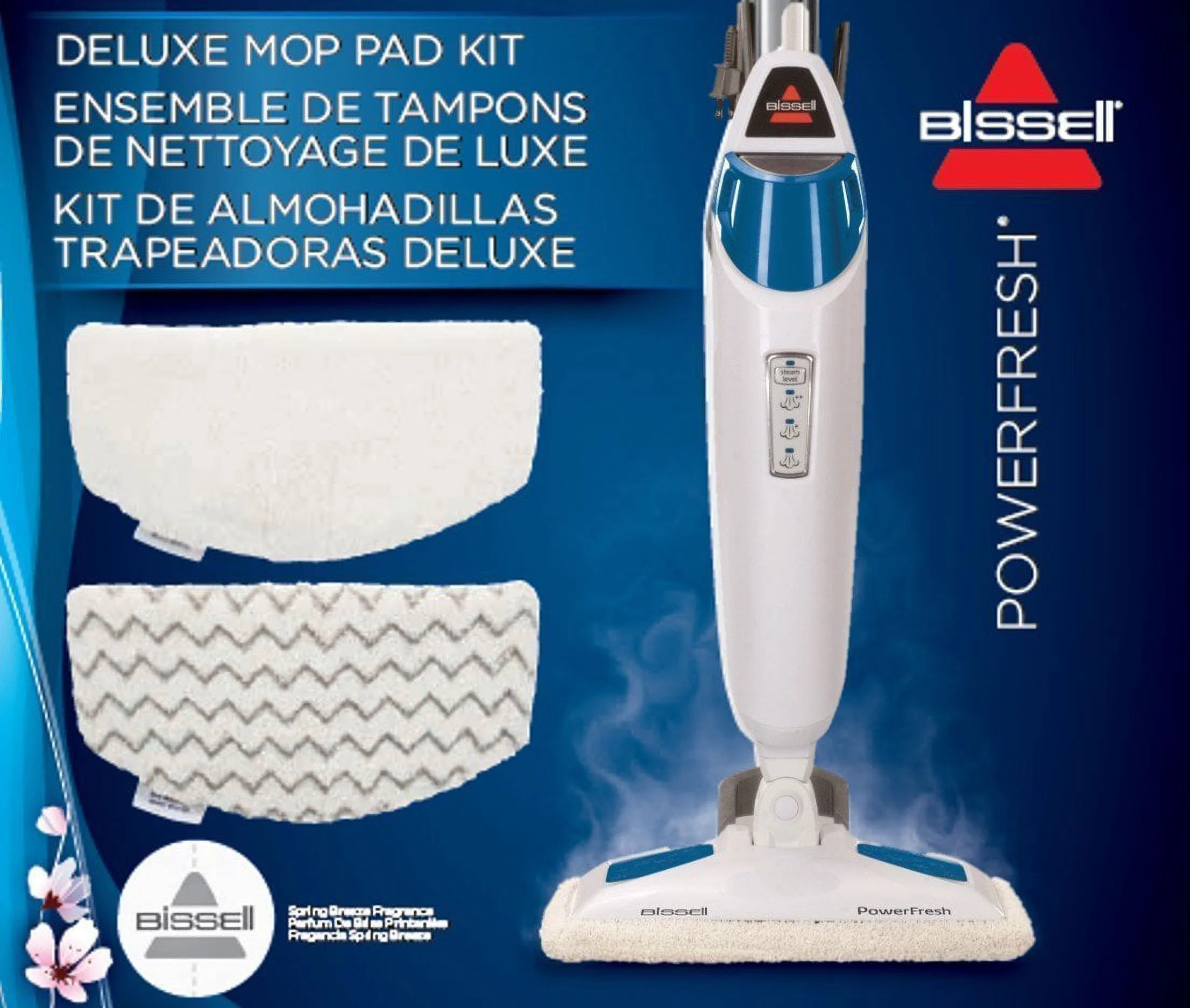 Bissell Power Fresh Micro Fiber, Steam Mop Pads 2PK # 5938