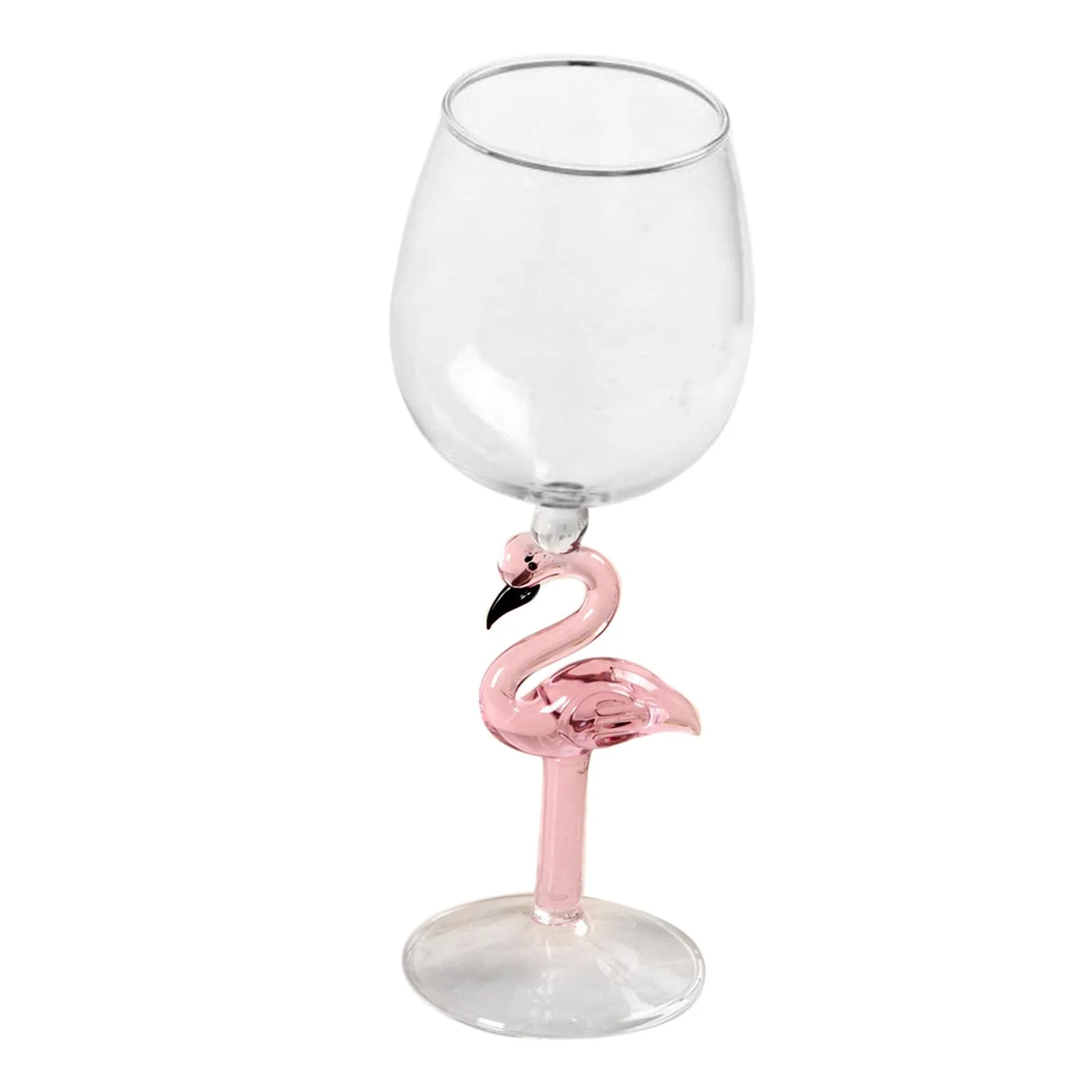 Goblet Glass 300ml Long Stem Glassware Gift Clear, for Champagne Juice Hotel Wedding Banquet. , Swan
