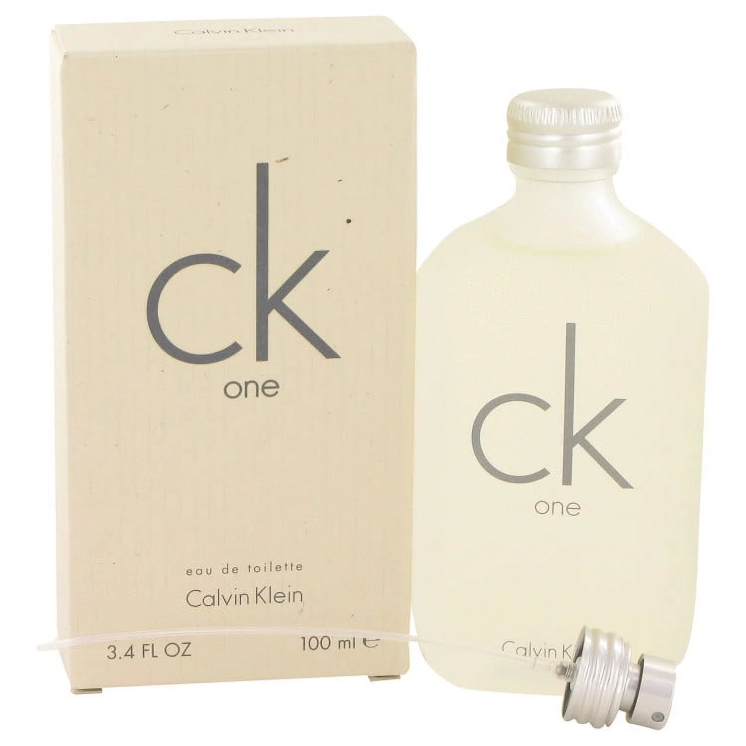 CK ONE by Calvin Klein Eau De Toilette Spray (Unisex) 3.4 oz For Men