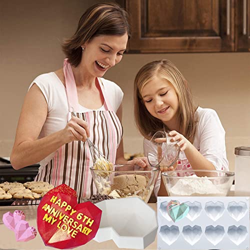 Hot Chocolate Bomb Mold 2.5 Inch Large Silicone Cocoa Bomb Molds - 3 Pack with Brush and Spatula