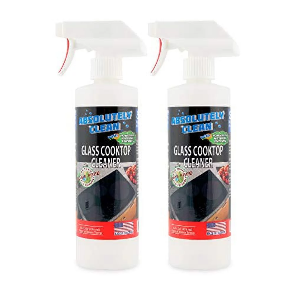 Amazing Ceramic & Glasstop Stove Cleaner - Fume Free & Scratch Free - Streakfree - Non-Toxic - Kid & Pet Friendly - USA Made