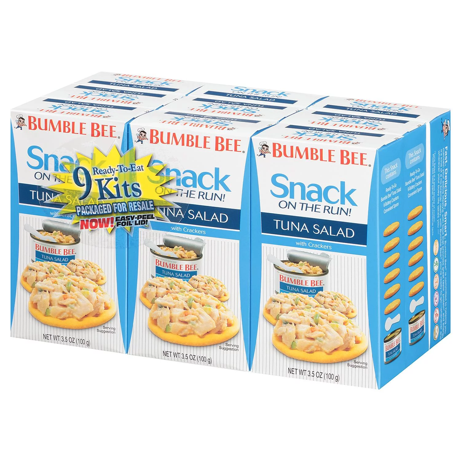Bumble Bee Tuna Salad Snack on the Run, 9 pk./3.5 oz.