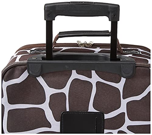 Rockland Fashion Expandable Softside Upright Luggage Set, Charcoal, 2-Piece (14/19)