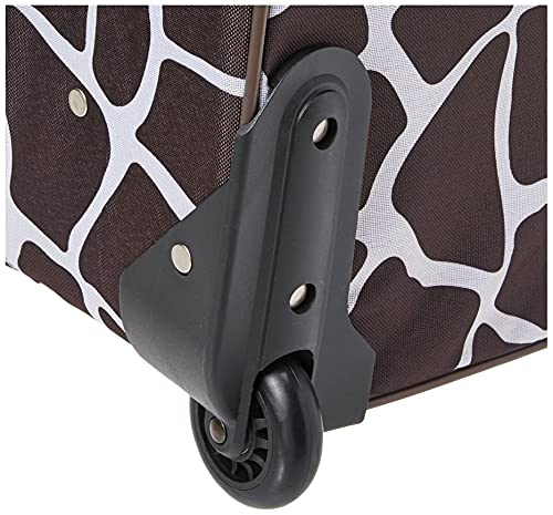 Rockland Fashion Expandable Softside Upright Luggage Set, Charcoal, 2-Piece (14/19)
