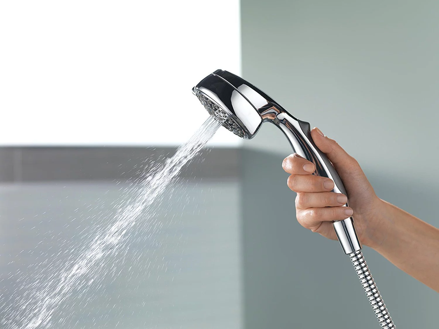 Delta Chrome 7 settings Showerhead 1.75 gpm