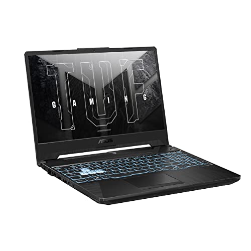 ASUS TUF Gaming A15 Gaming Laptop, 15.6” FHD 144Hz Display, NVIDIA® GeForce RTX™ 3050, AMD Ryzen™ 5 7535HS, 8GB DDR5, 512GB PCIe® Gen4 NVMe™ SSD, Wi-Fi 6, Windows 11, FA506NC-ES51