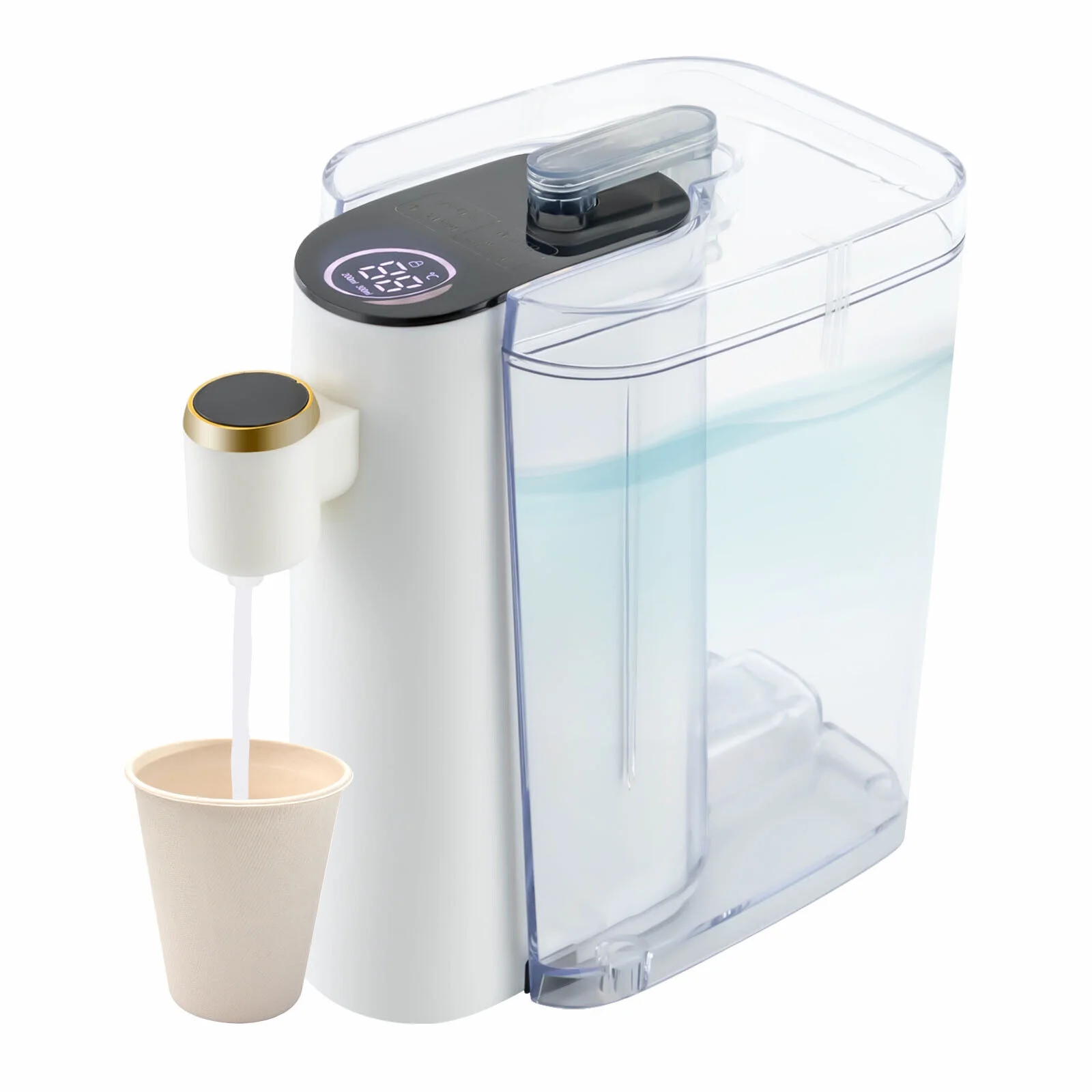 5 Temp Top Loading Countertop Cold Water Cooler Dispenser Warm Hot Water Heater