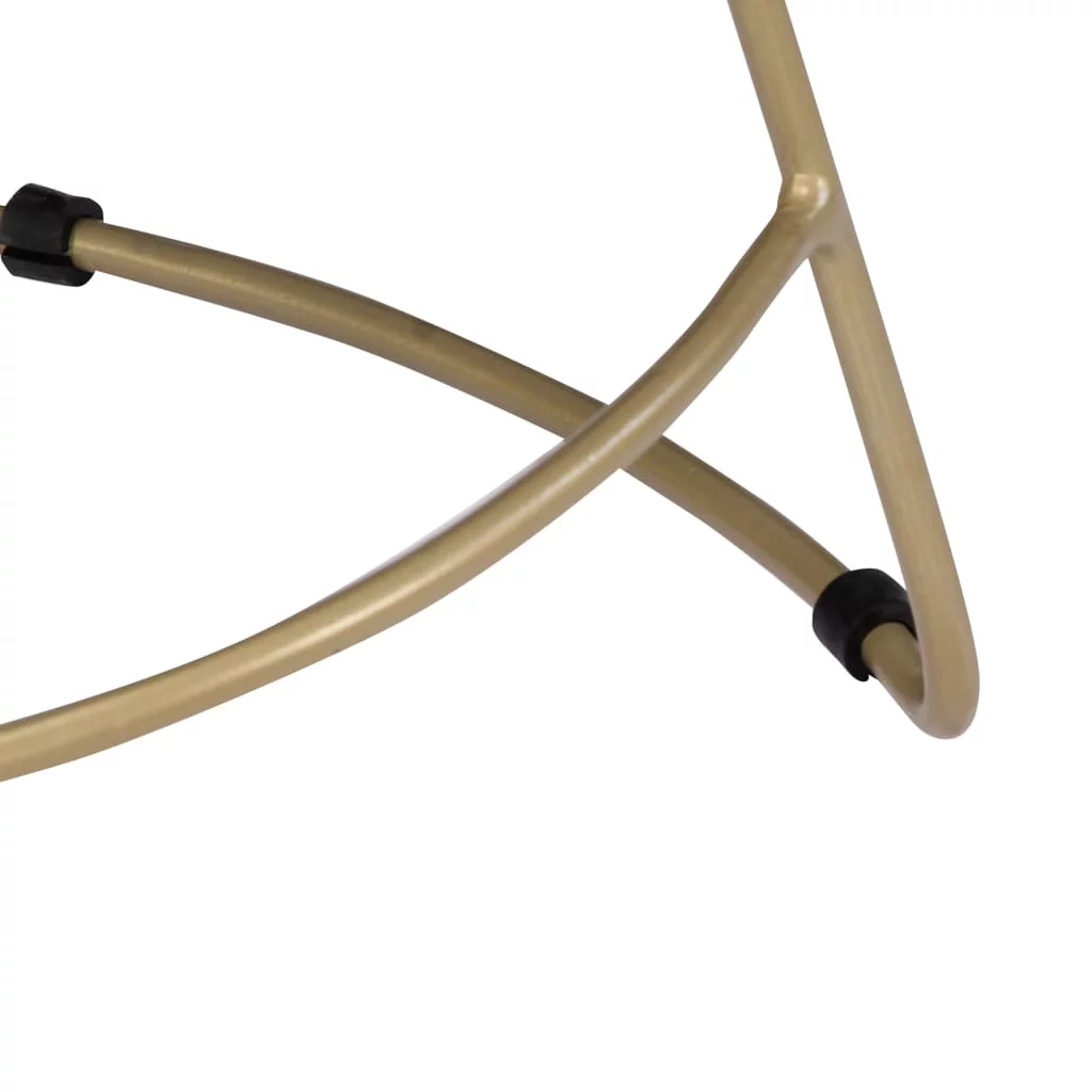 Aibecy Gavin Bar Stools 2 pcs Solid Mango Wood