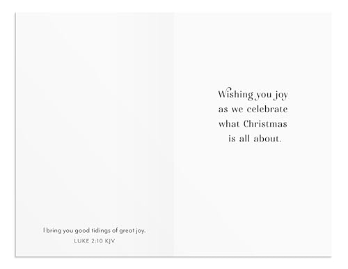 DaySpring - Peanuts Peace Good Will Toward Men - 18 Christmas Boxed Cards and Envelopes, KJV