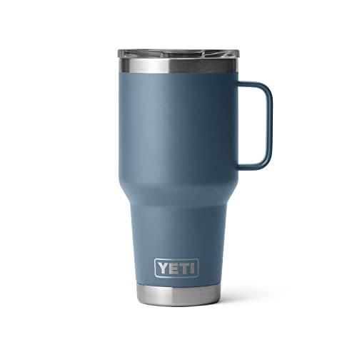 YETI Rambler 30 oz Travel Mug, Stainless Steel, Vacuum Insulated with Stronghold Lid