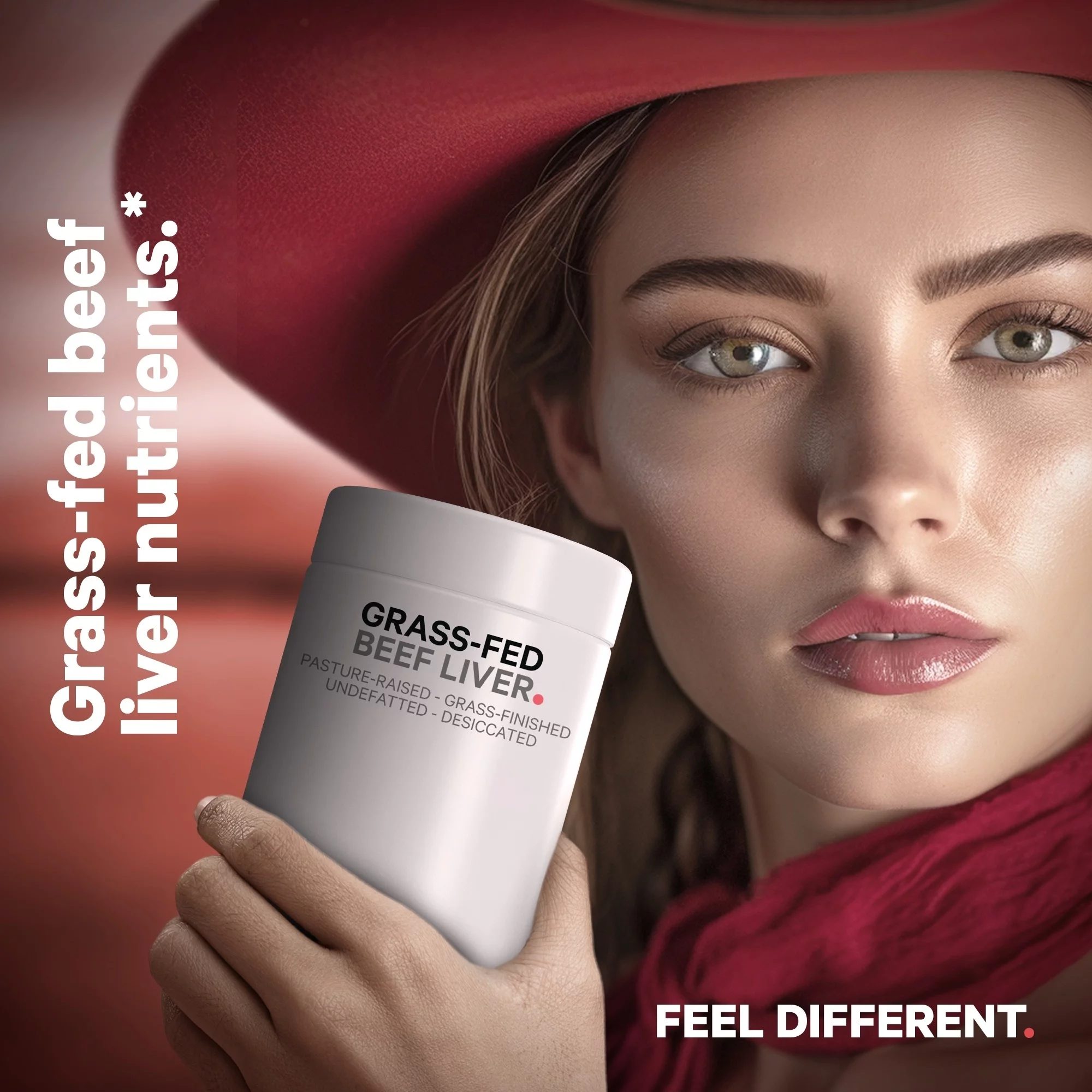 Codeage Grass-Fed Beef Liver, Grass-Finished, Pasture-Raised, Freeze-Dried Glandular Supplement, 180 ct