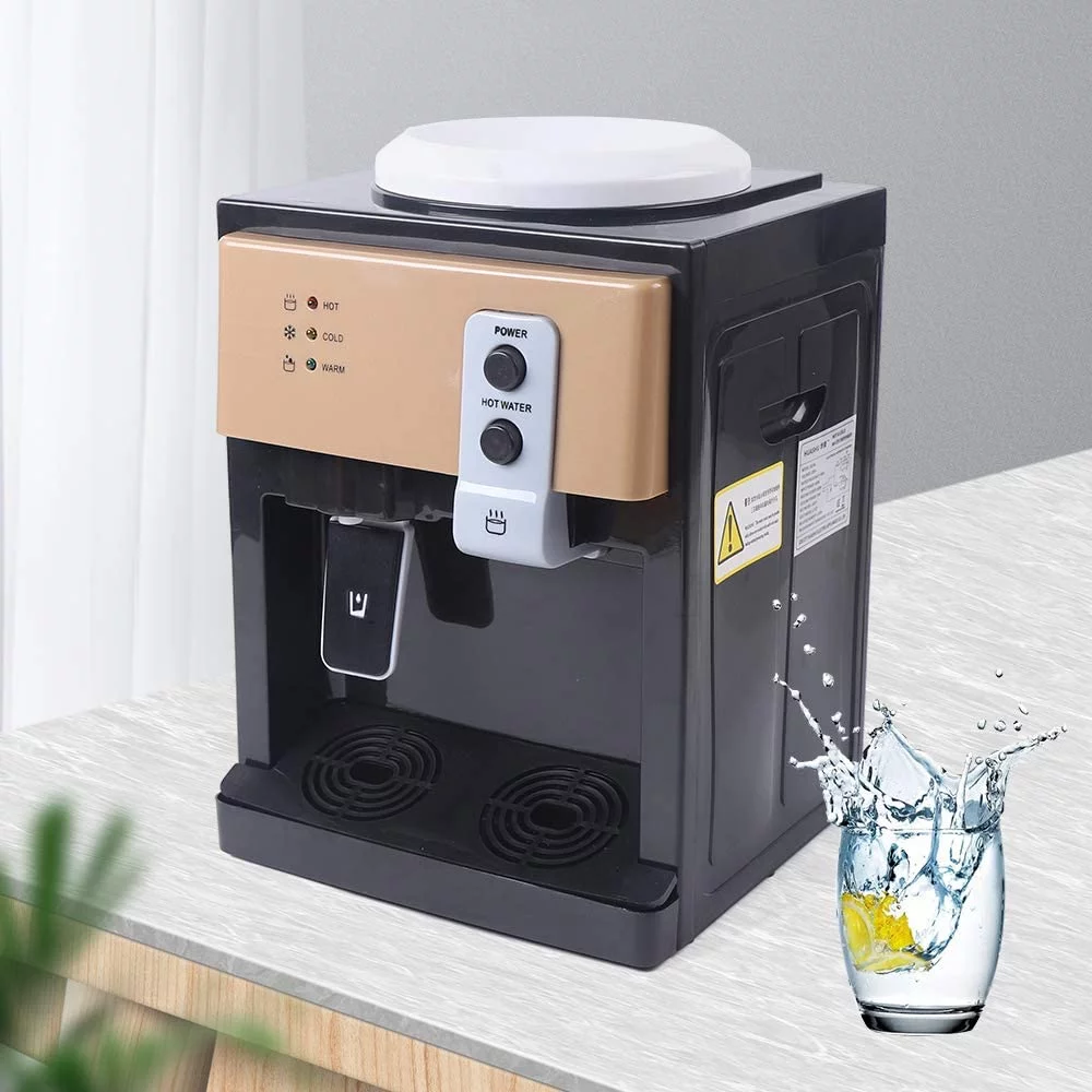 Miumaeov Hot and Cool Water Cooler Electric Water Dispenser Top Loading Freestanding Home
