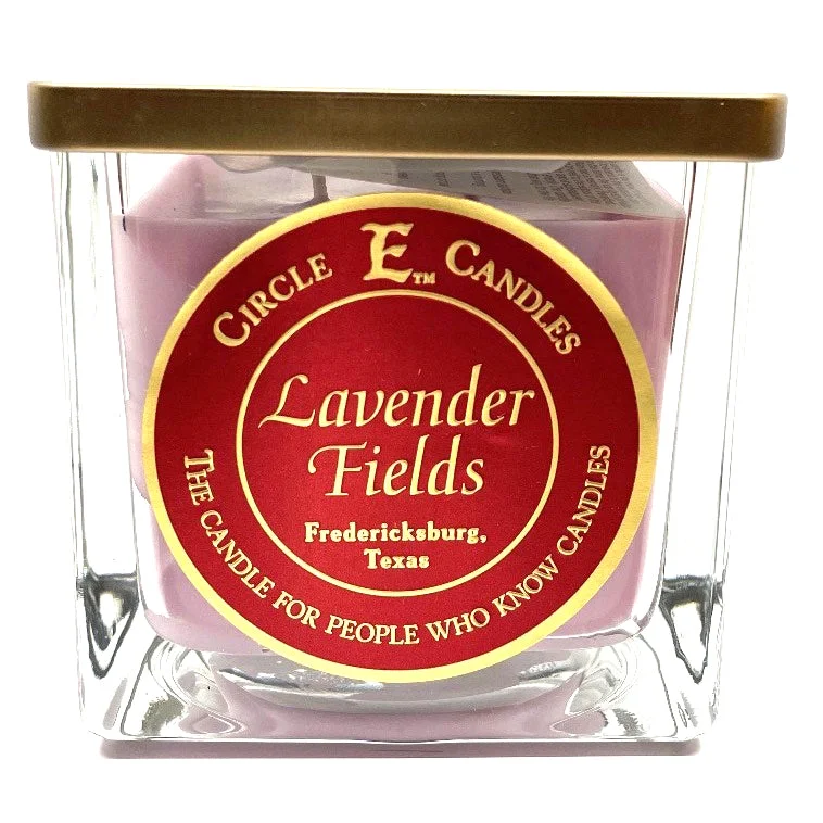 Circle E Candles, Lavender Fields Scent, Extra Large Size Jar Candle, 75oz, 5 Wicks