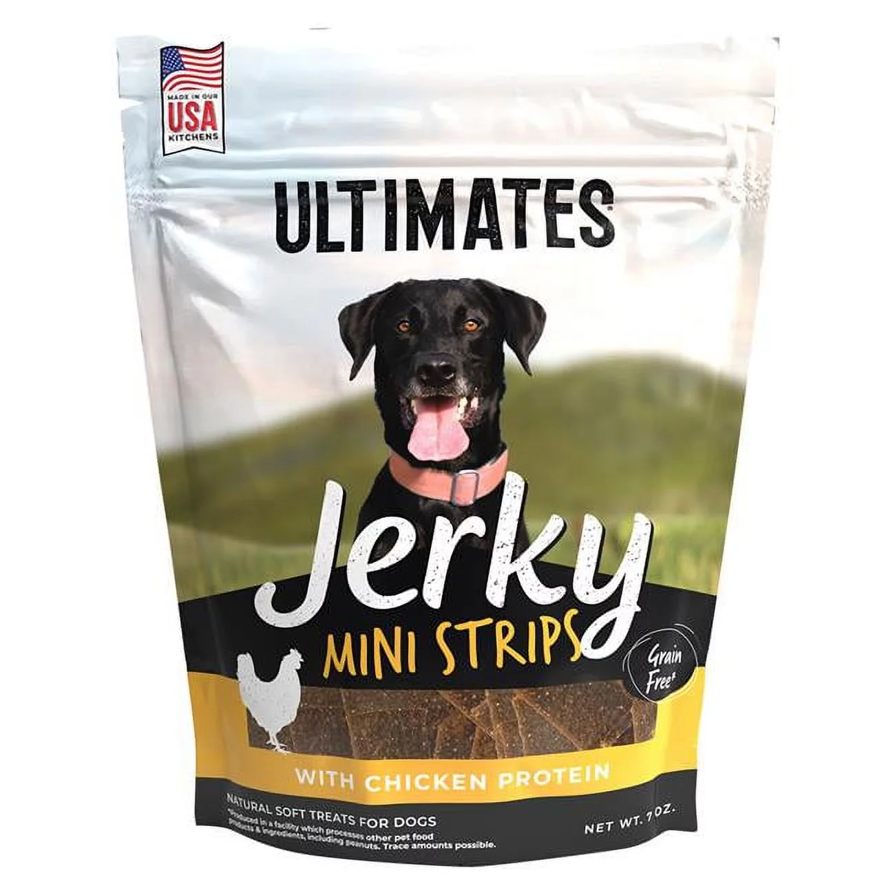 Ultimates 8656542 1740501 7 oz MP10 Jerky Chicken Mini Strips - Pack of 10