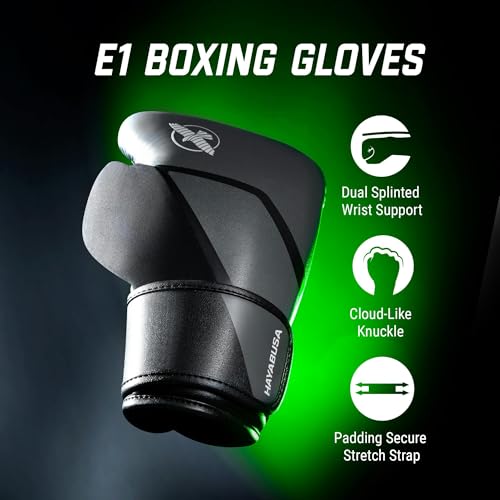 Hayabusa E1 Boxing Gloves for Men and Women