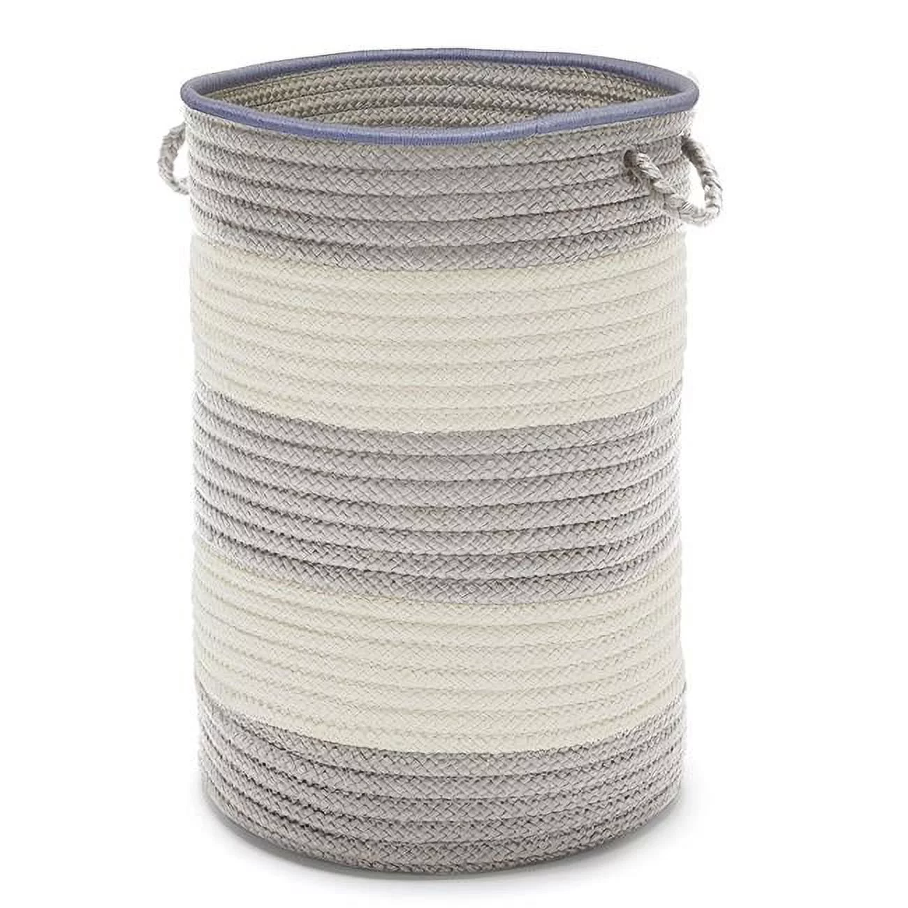 Colonial Mills Color Block Shadow/Amethyst 16x24 Hamper