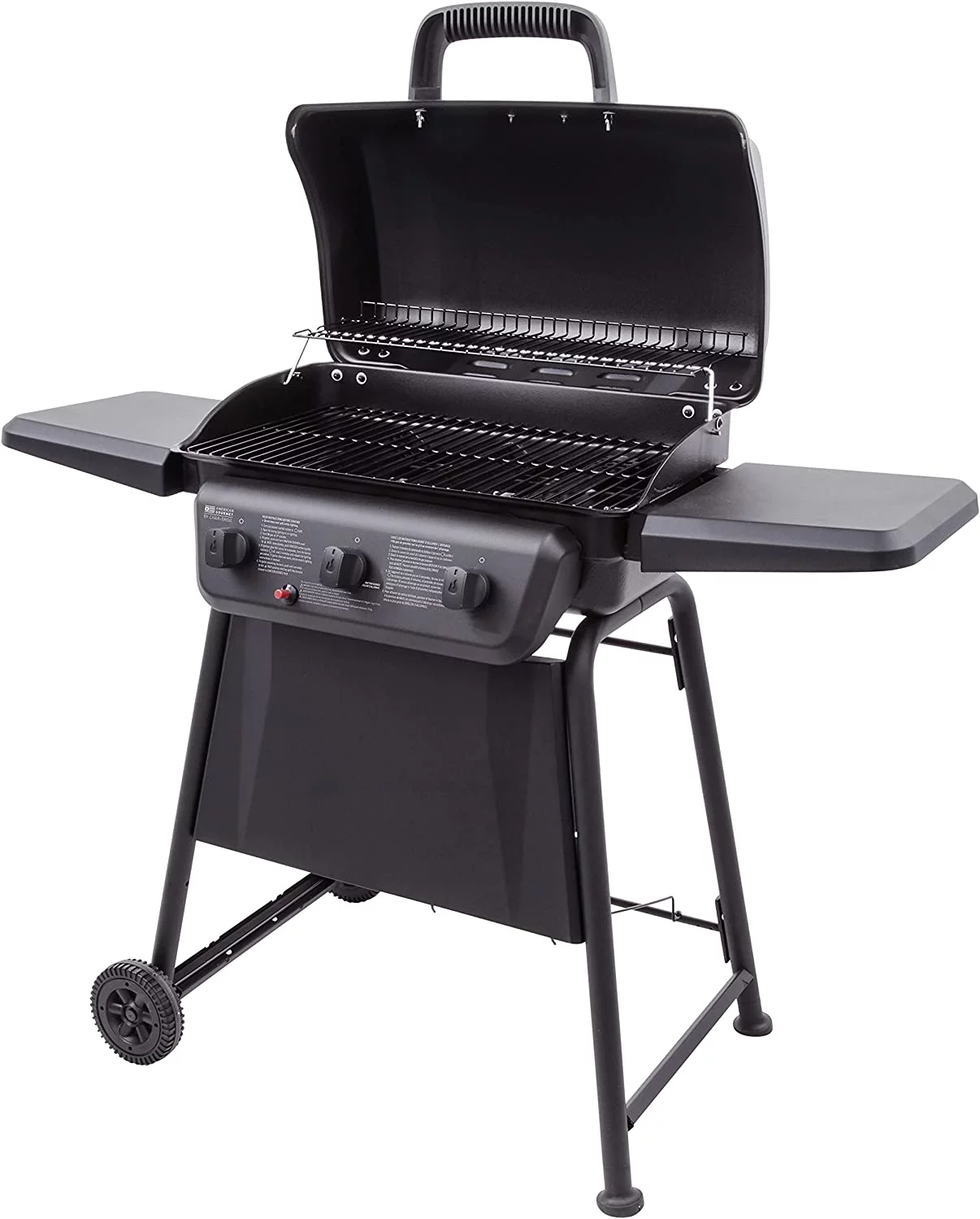 463773717 Char-Broil Classic 360 3-Burner Liquid Propane Gas Grill, Black