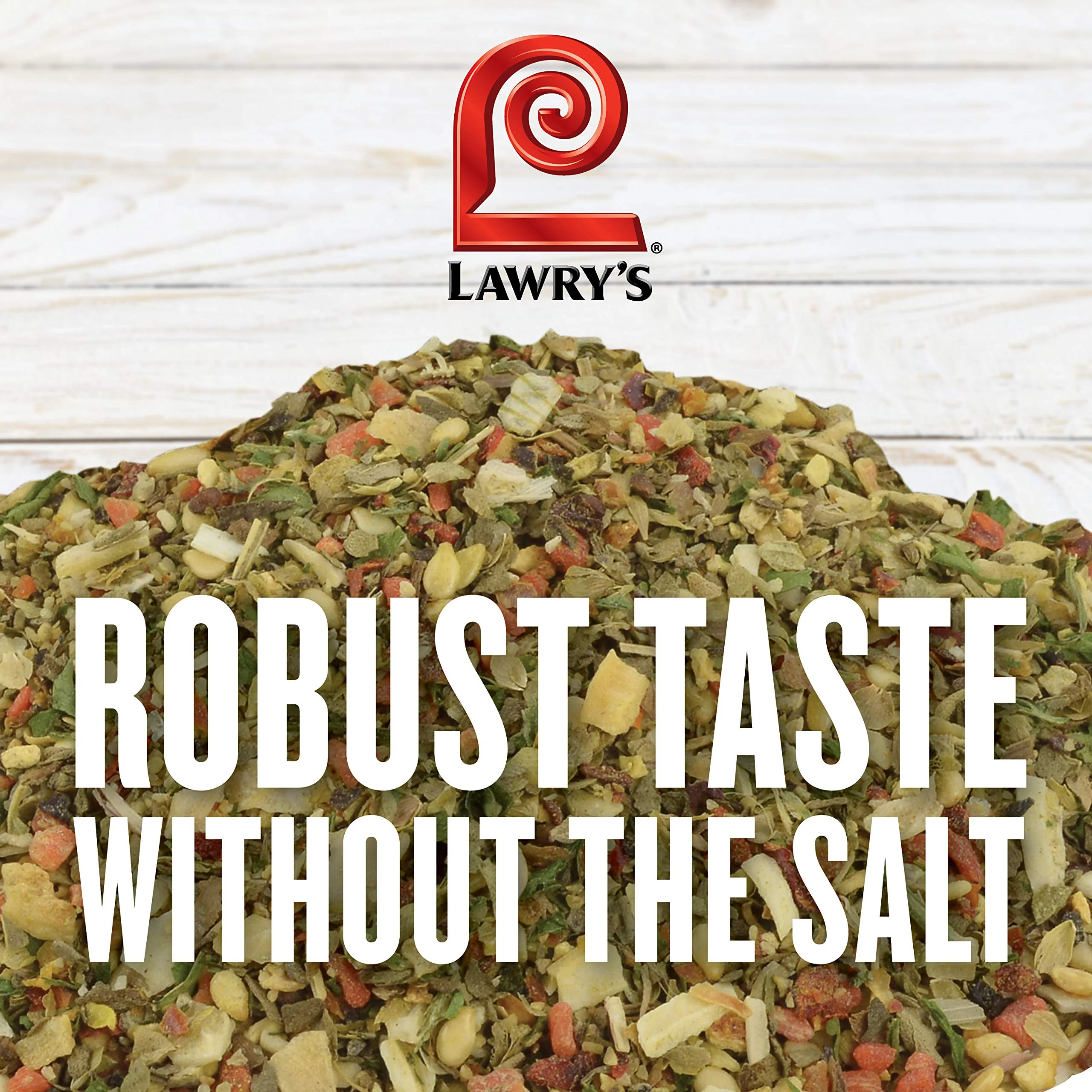 Lawry,S Salt Free 17 Seasoning, 10 Oz - One 10 Ounce Container Of 17 Seasoning Spice Blend Including Toasted Sesame Seeds, Turmeric, Basil And Red Bell Pepper For Seafood Poultry And Beef