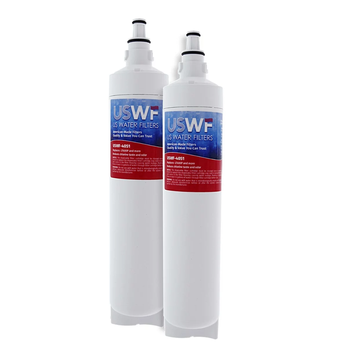 Made in the USA, 5231JA2006A Refrigerator Water Filter 2-pk | Replacement for LG LT600P, 5231JA2006B, Kenmore 46-9990, 9990, 469990, 5231JA2006F, 5231JA2005A, USWF Fridge Filter