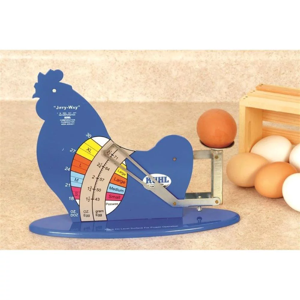 Kuhl JIFFY-III-12 Jiffy Way Gravity Poultry Egg Grading Scale Ounce and Gram