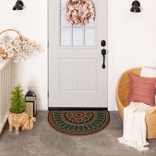 Mohawk Home Swirl Style Casual Ornamental Rust 2' X 3' All Weather Outdoor Door Mat Perfect for Porch, Garage