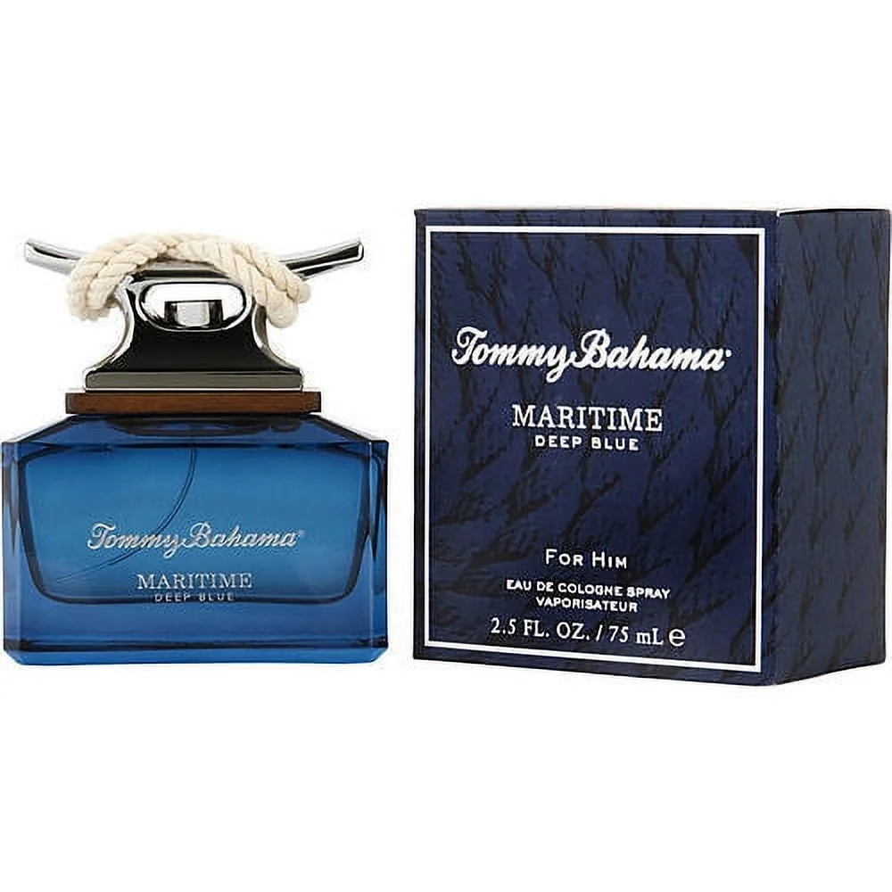 Tommy Bahama Maritime Deep Blue Eau de Cologne Spray for Men - 2.5 oz - Captivating Blend